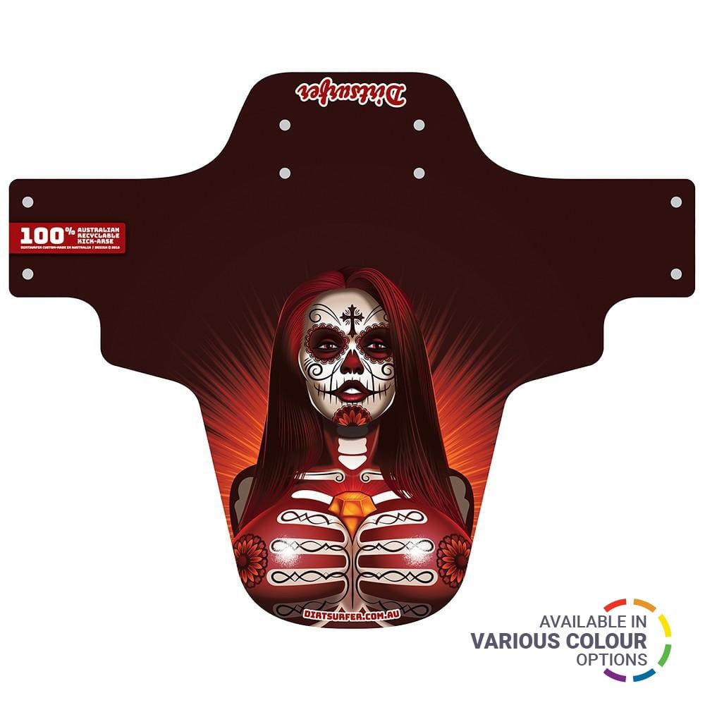 Dirtsurfer Mudguard - Muerta 1/Red