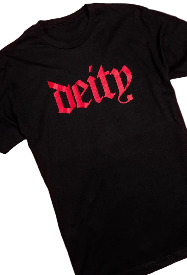 Deity Retribution Black T-Shirt FRONT