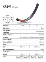 DT Swiss Rim XR391 27.5 28H (25 wide)