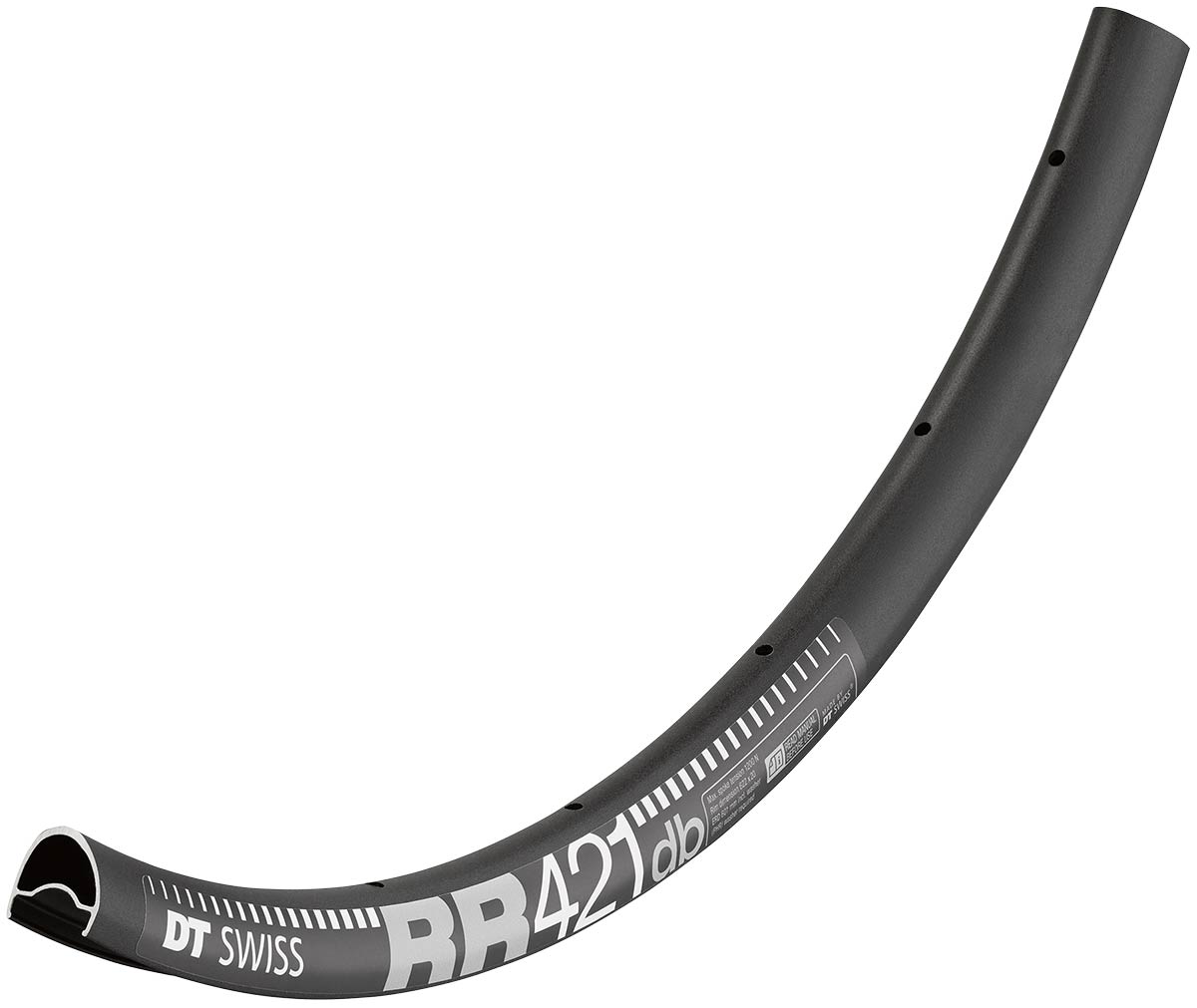 DT Swiss Rim RR421 DB 28h black 700c