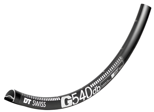 DT Swiss G540 DB 24h Rim Black 700c/29 – Crooze