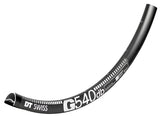 DT Swiss G540 DB 24h Bike Rim Black 700c/29