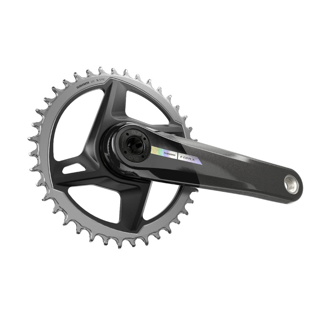 SRAM Force 1x DUB 12-Speed 40T Crankset Unicorn Grey