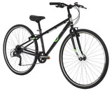 BYK E-620x9 9 Speed Kids Bike Black/Neon Green