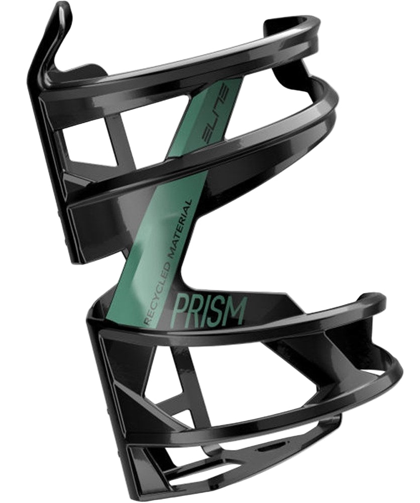Elite Prism Right Recycled Material Black Bottle Cage