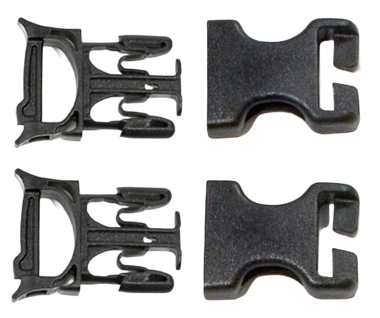 ORTLIEB REPAIR BUCKLES STEALTH; 25 MM