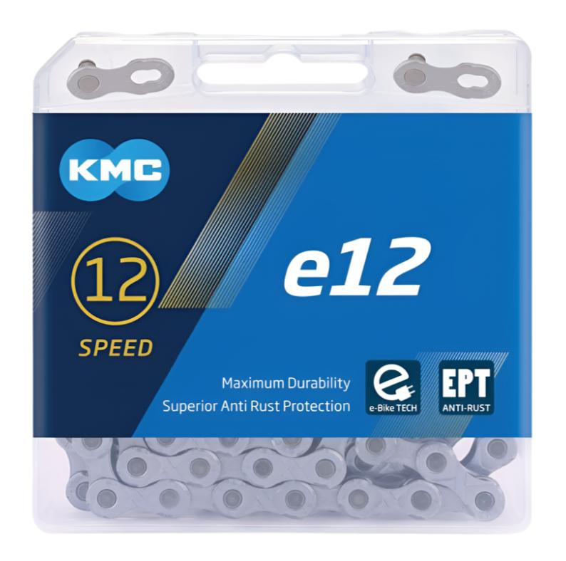 KMC Turbo 12 SPEED 130 LINKS CHAIN Silver for e-bike 