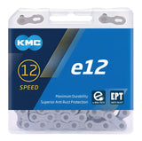 KMC Turbo 12 SPEED 130 LINKS CHAIN Silver for e-bike 