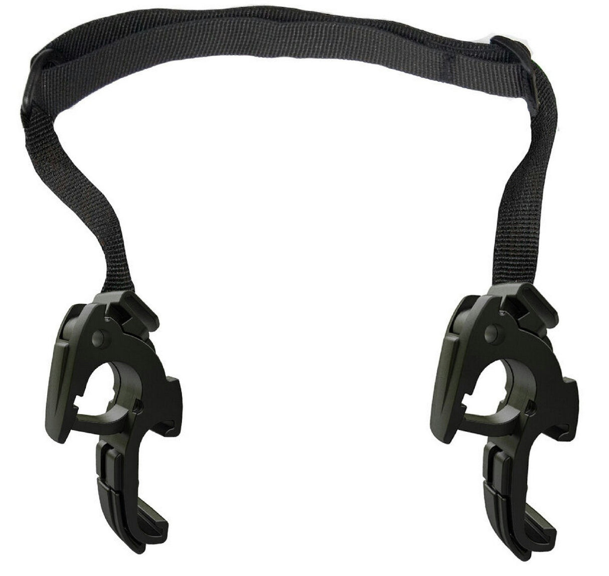 ORTLIEB 2 QL2.1 HOOKS WITH ADJUSTABLE STRAP, 18MM
