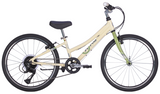 BYK E-450x8 8 Speed Kids Bike White/Dusty Green