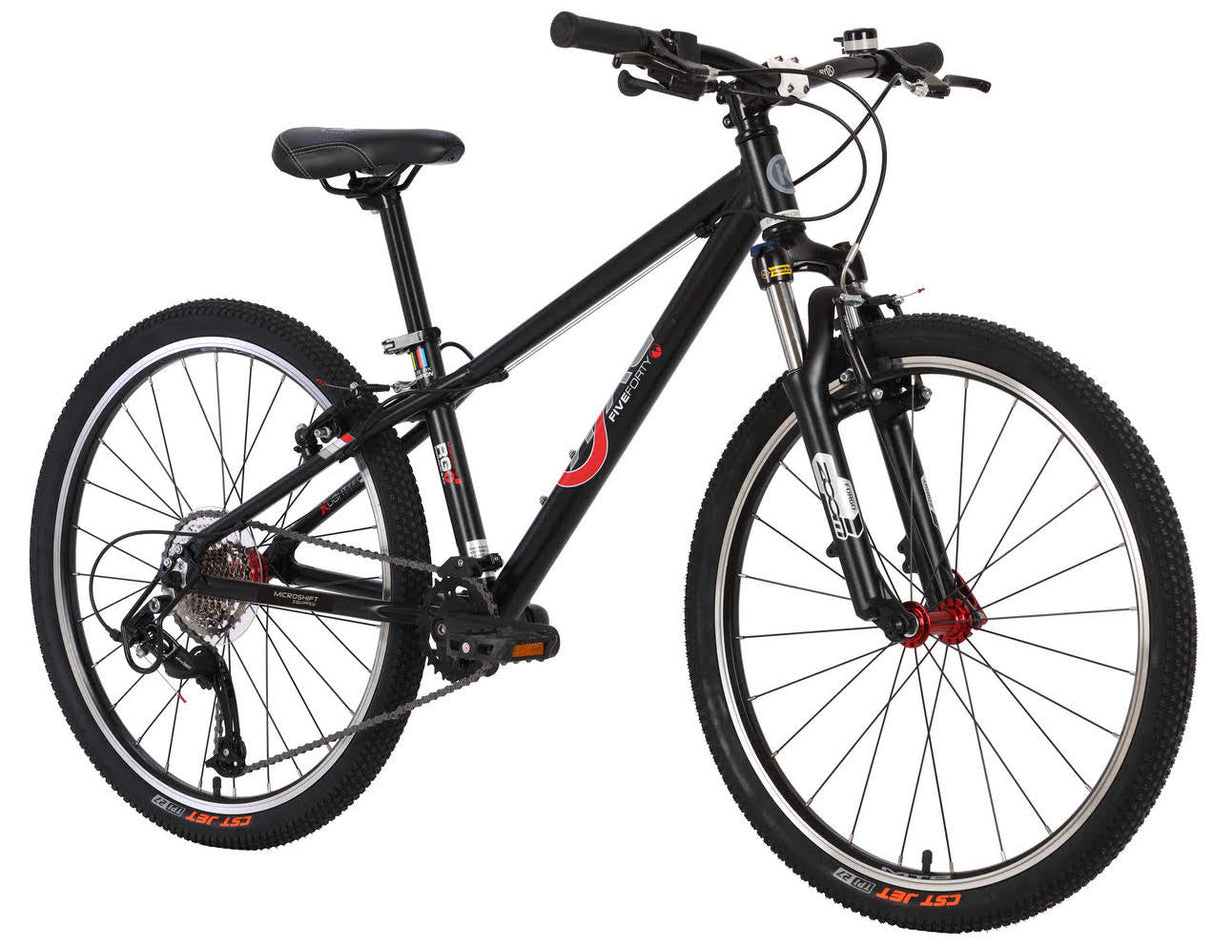 BYK E-540x9 9 Speed Kids Mountain Bike Matte Black