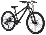 BYK E-540x9 9 Speed Disc Brake Kids Mountain Bike Matte Black