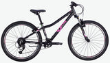 BYK E-540x9 9 Speed Girls Mountain Bike Dark Grey/Pink