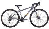 BYK E-620x9 9 Speed Disc Brake Kids Gravel Bike Slate Grey/Gold