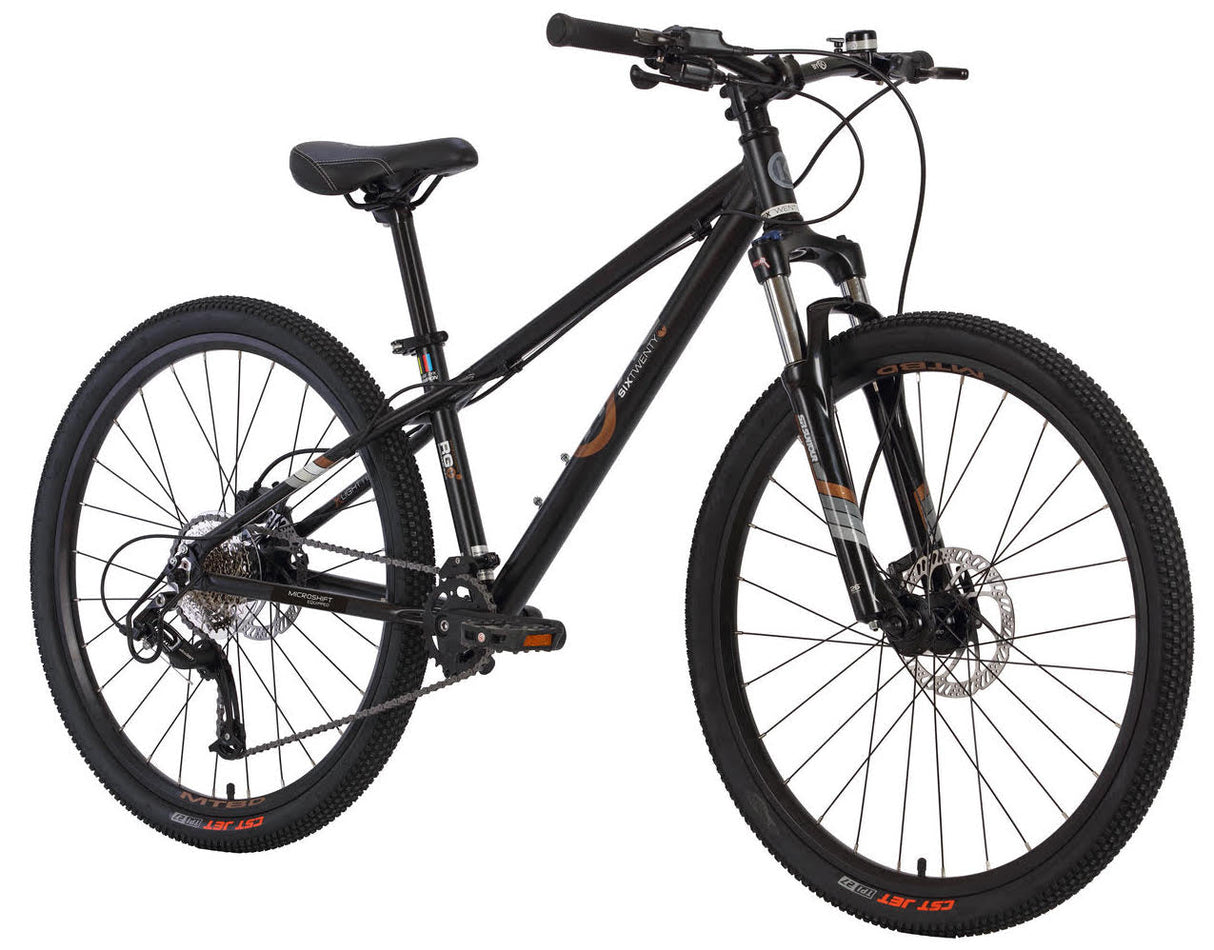 BYK E-620x9 9 Speed Disc Brake 26" Kids Mountain Bike Matte Black