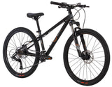 BYK E-620x9 9 Speed Disc Brake 26" Kids Mountain Bike Matte Black