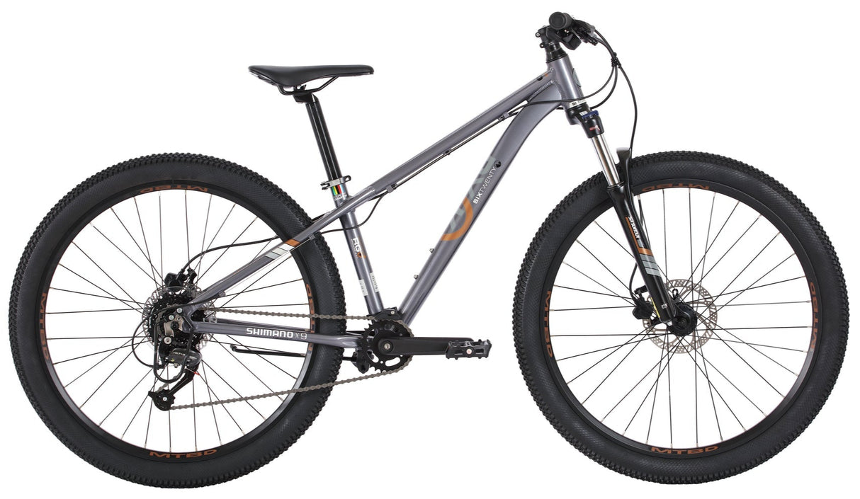 BYK E-620x9 9 Speed Disc Brake 27.5" Kids Mountain Bike Slate Grey