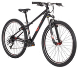 BYK E-620x9 9 Speed 27.5" Kids Mountain Bike Matte Black/Red