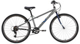 BYK E-620x7 7 Speed Kids Bike Titanium/Dark Blue (Mountain/Road)