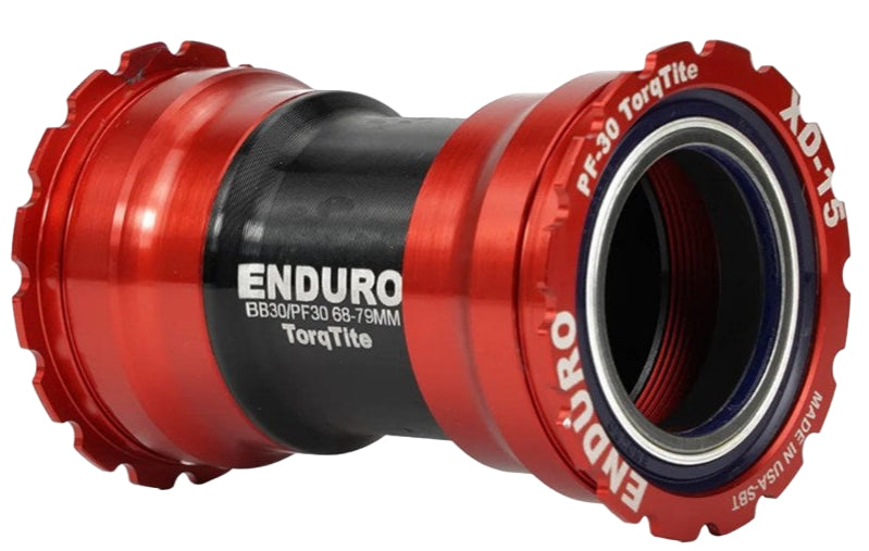 ENDURO BKC-0650 XD15 TORQTITE CERAMIC ANGULAR ADAPTOR PF30 TO 30MM - RED
