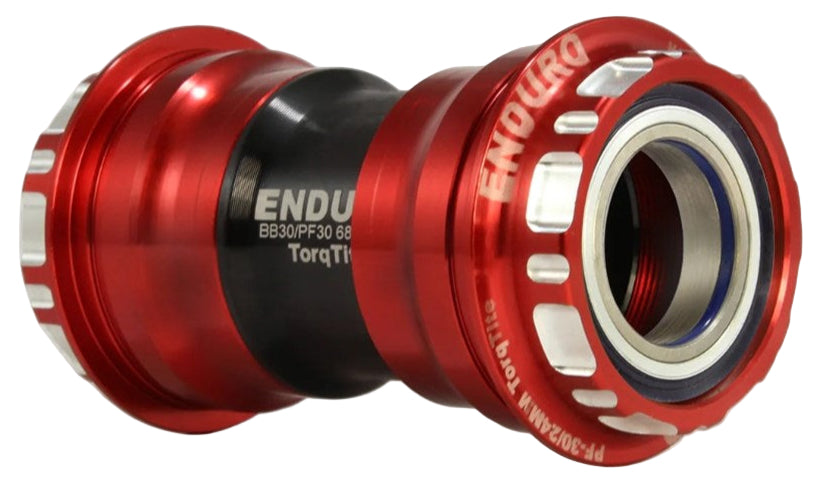 ENDURO BKC-0670 XD15 TORQTITE CERAMIC ANGULAR ADAPTOR PF30 TO SHIMANO-RED