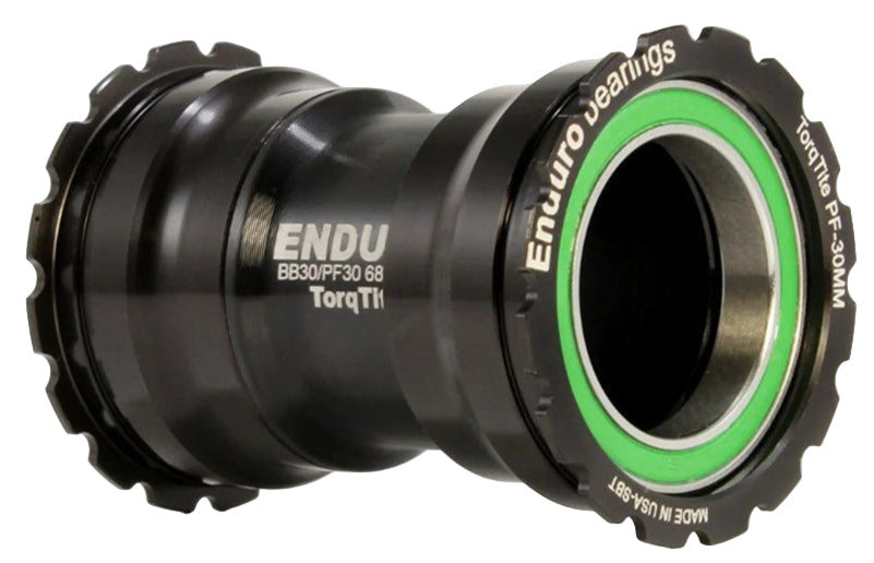 ENDURO BKC-0851 XD15 TORQTITE CERAMIC ANGULAR BB PF30 & 30MM - BLK