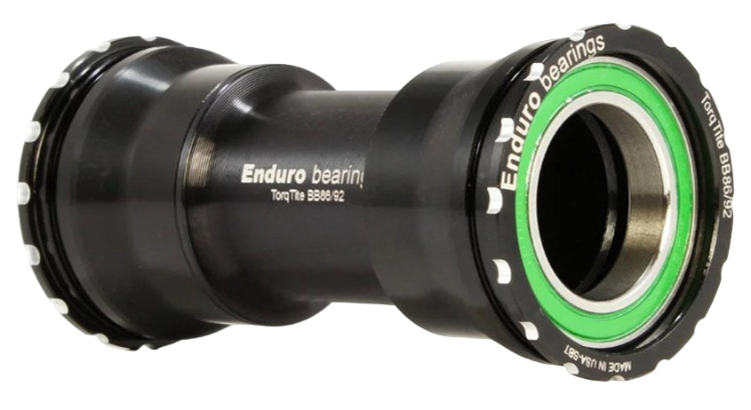 ENDURO BKS-0121 TORQTITE STAINLESS ANGULAR BB BB86/92 & SHIMANO - BLK