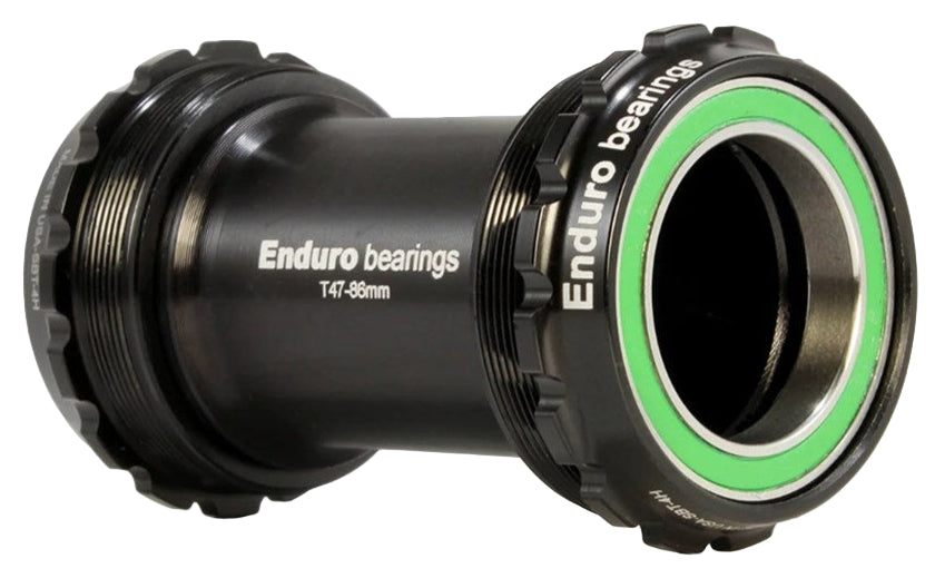 ENDURO BKS-0226 STAINLESS ANGULAR EXTERNAL THREADED BB T47 & SRAM RED-BLK