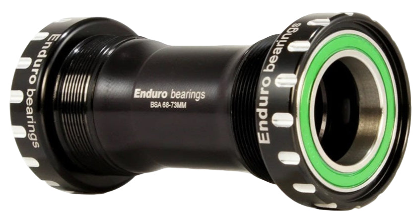 ENDURO BKS-6042 STAINLESS ANGULAR MTB BSA THREADED BB SHIMANO - BLK