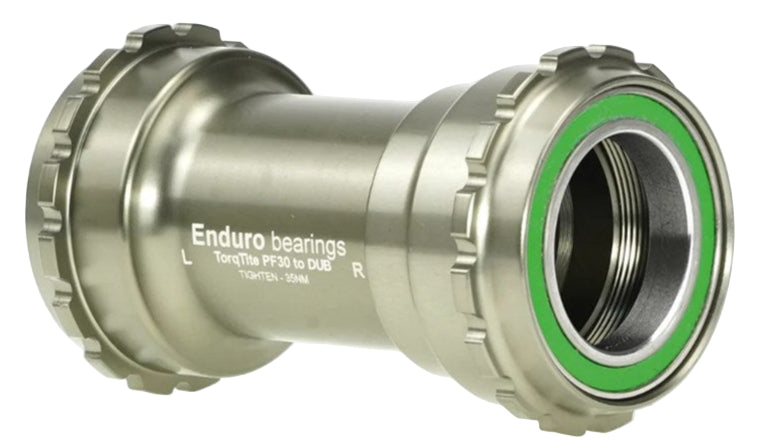 Enduro BKSR-0137 TorqTite Stainless Radial Bearing BB PF30 & DUB Graphite