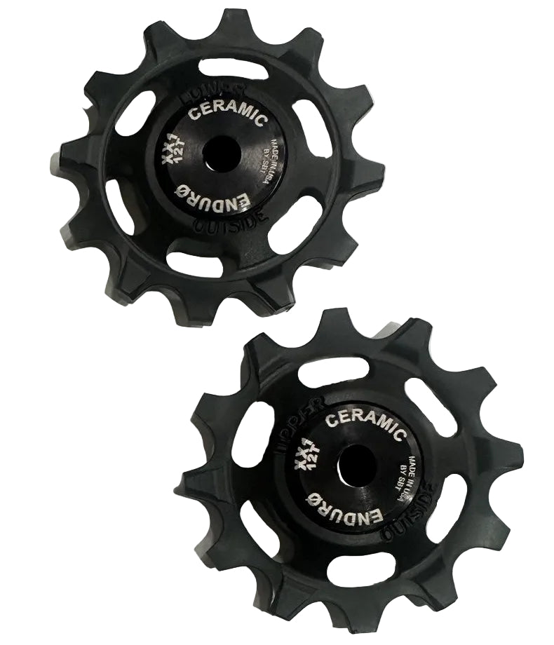 ENDURO BKCJ-0175 ZERO CERAMIC BRNG PULLEYS SRAM XX1 - BLK