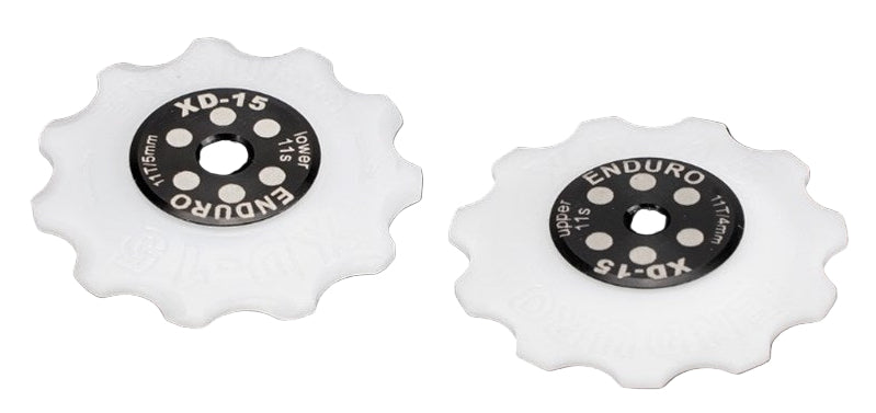 ENDURO BKCJ-0310 11T  XD15 CERAMIC BRNG PULLEYS SRAM 11SP - WHT