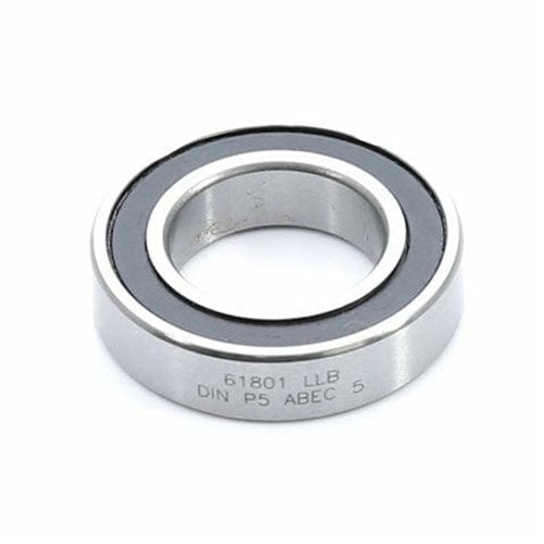 Enduro Sealed Radial Bearing 61801 LLU/LLB Abec 5 (CN) - 12 x 21 x 5mm