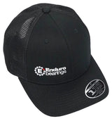 Enduro BCAP-0001 XL Embroidered Flexfit Baseball Cap - Black