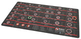 Enduro WBM-004 Mechanic Workbench Bearing ID Mat - Version 2