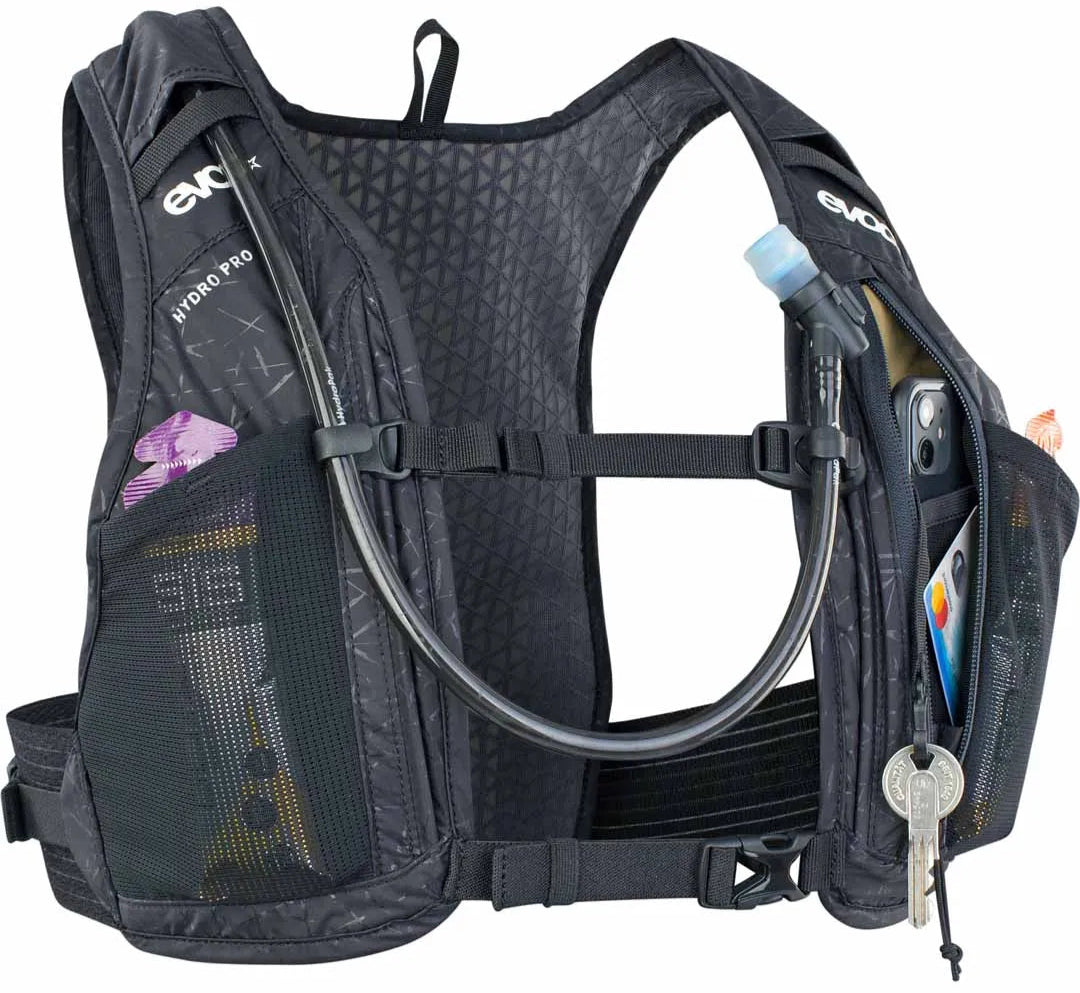 Evoc Hydro Pro 1.5 Backpack + Hydration Bladder 1.5 - Black