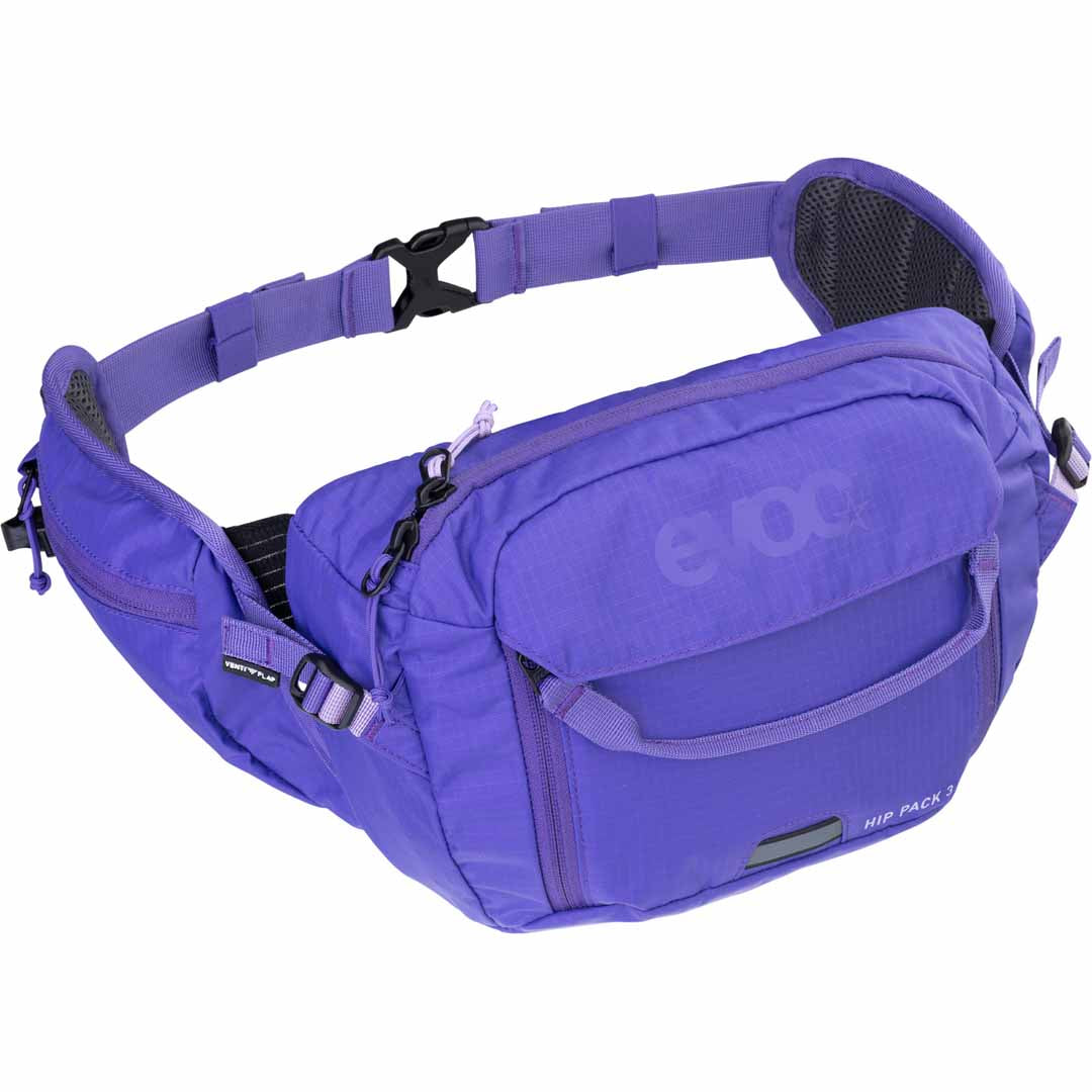 Evoc Hip Pack 3L + 1.5L Hydration Bladder Violet