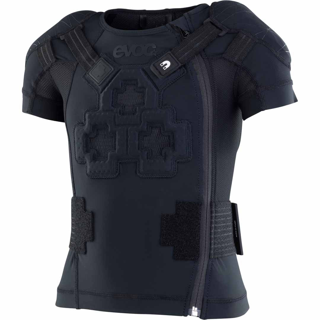 Evoc Kids Protector Jacket Black FRONT