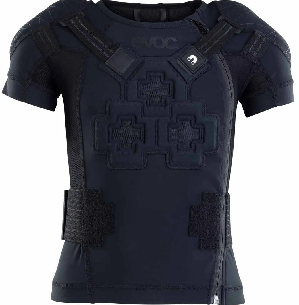 Evoc Kids Protector Jacket Black FRONT