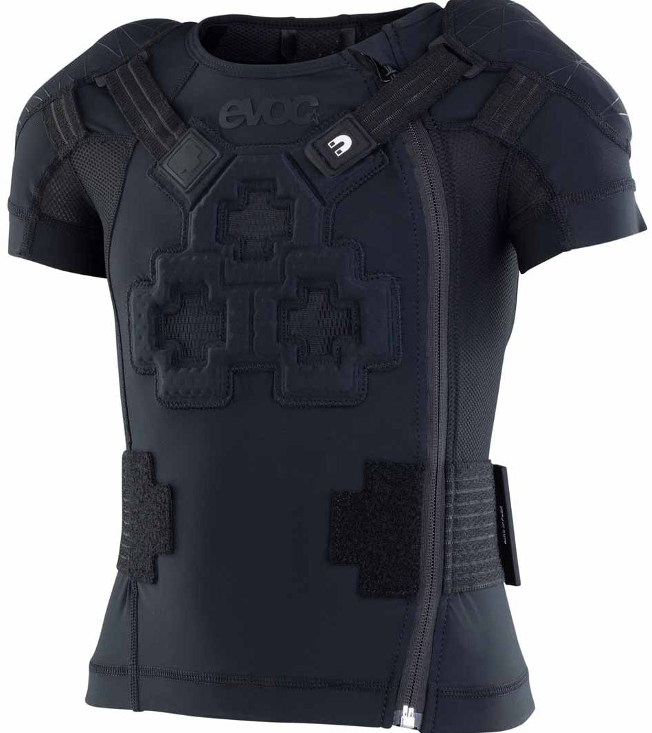 Evoc Kids Protector Jacket Black FRONT