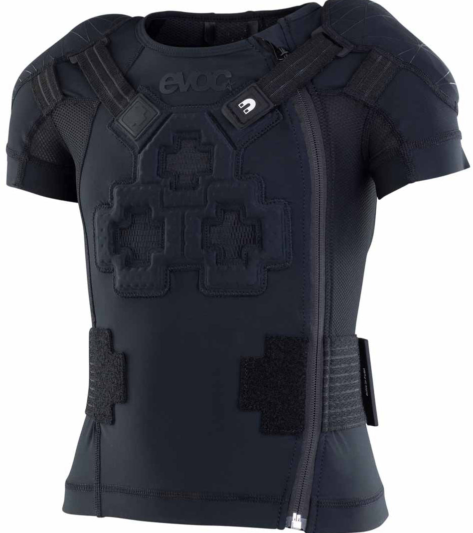 Evoc Kids Protector Jacket Black FRONT