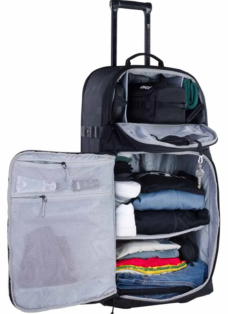 Evoc World Traveller 125L Black Travel Bag