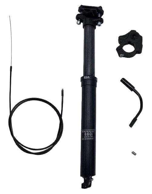 Exaform 860i 31.6mm Black Dropper Seatpost