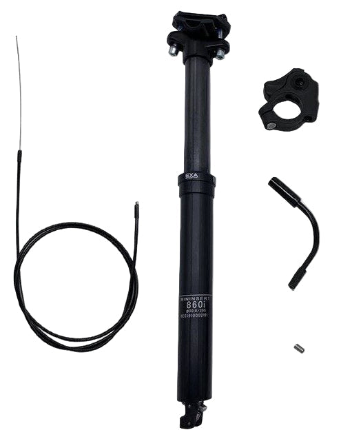 Exaform 860i 31.6mm Black Dropper Seatpost