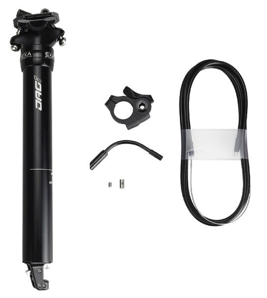 Exaform JAGi 31.6mm Dropper Seatpost Black