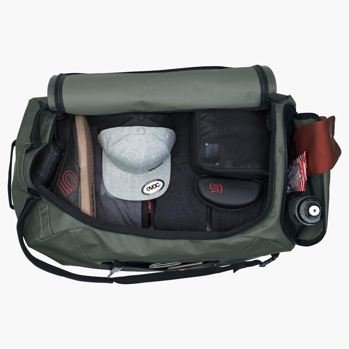 Evoc Duffle Bag 100 Dark Olive/Black