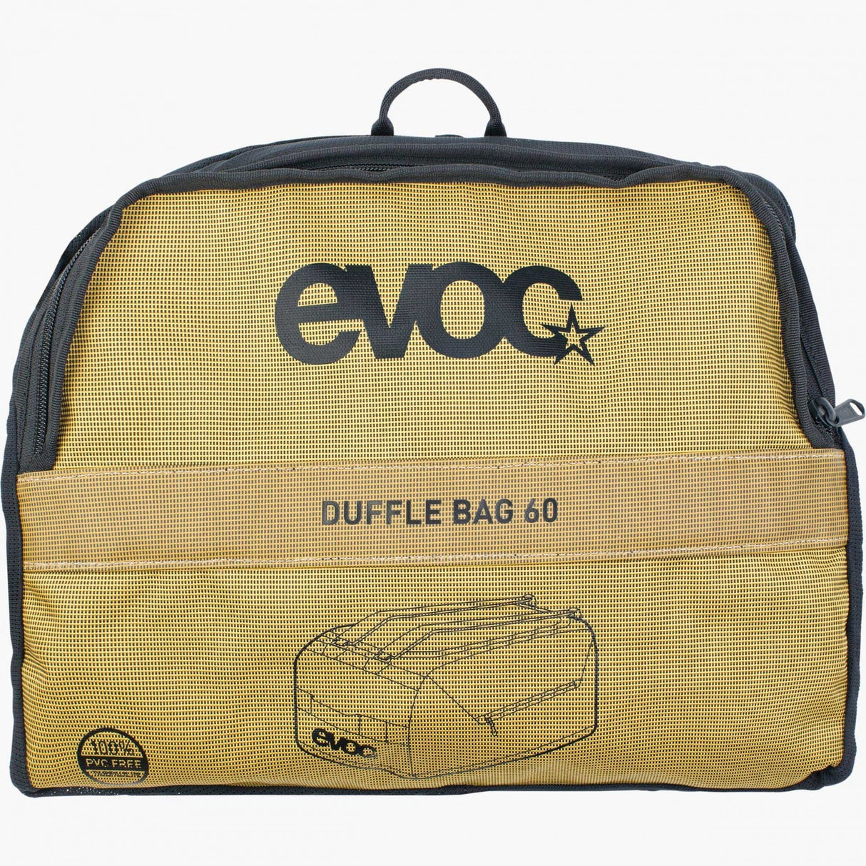 Evoc Duffle Bag 60 Curry/Black
