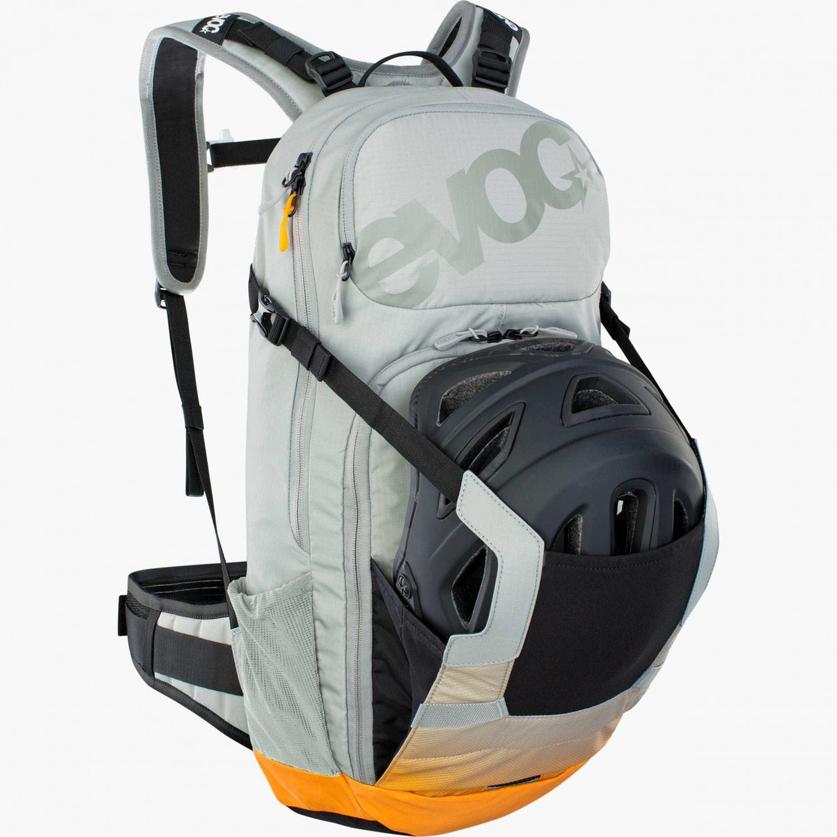 Evoc FR Enduro E-Ride 16 Backpack Stone/Bright Orange Med/Large