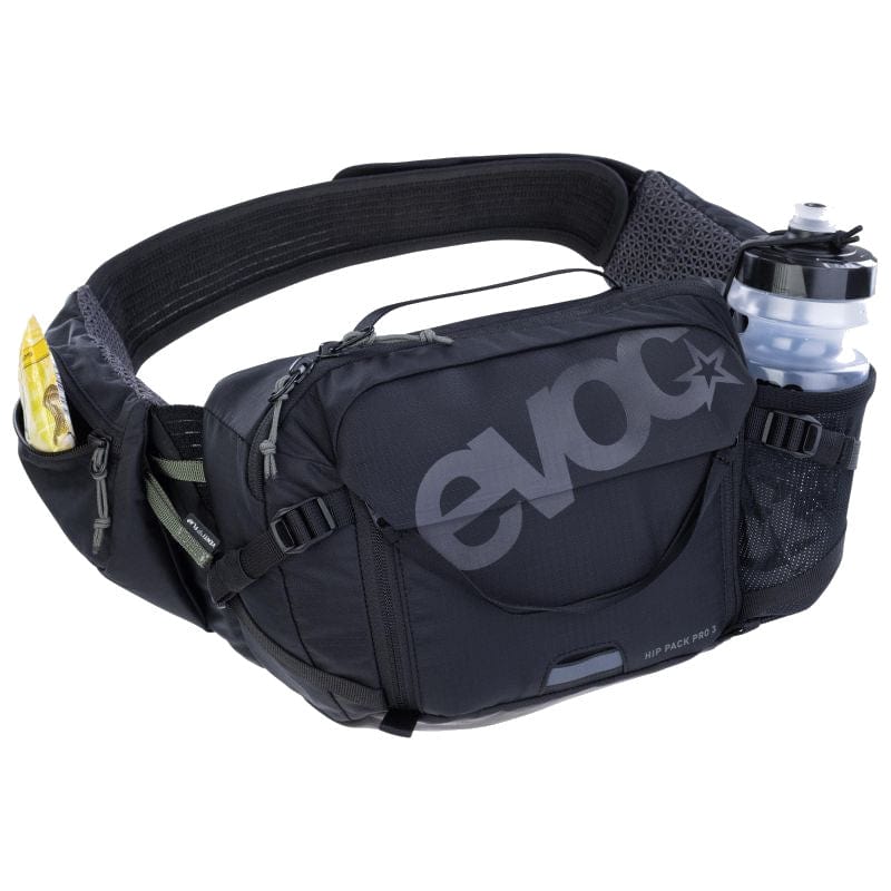 Evoc Hip Pack Pro 3 w/1.5L Hydration Bladder Black