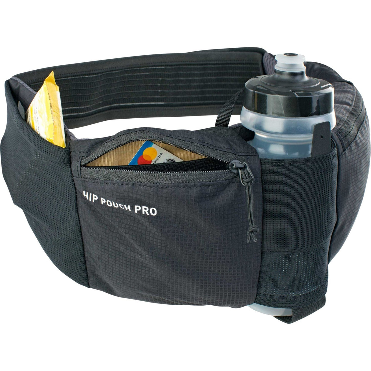 Evoc Hip Pouch Pro w/Water Bottle 550ml Black